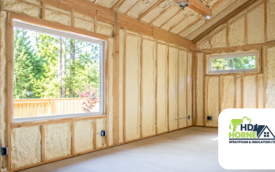 Spray Foam Insulation for Renovations, Additions and Garden Suites on Vancouver Island