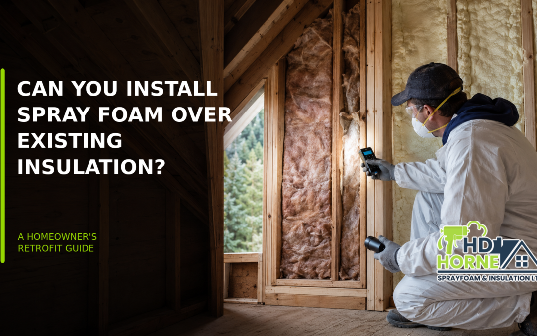 Can You Install Spray Foam Over Existing Insulation? A Homeowner’s Retrofit Guide