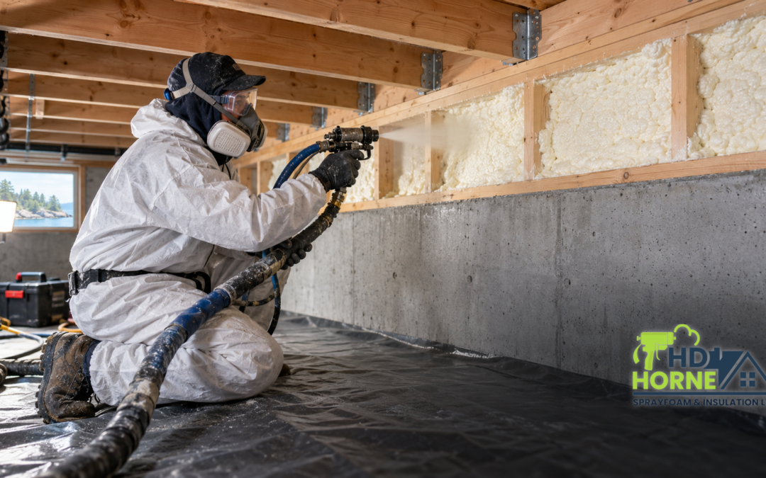 Where Spray Foam Insulation Makes the Biggest Difference in a Vancouver Island Retrofit